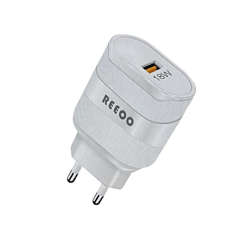 Reeoo 18W Type-C Fast Charging Adapter with Type-C Data Cable Official