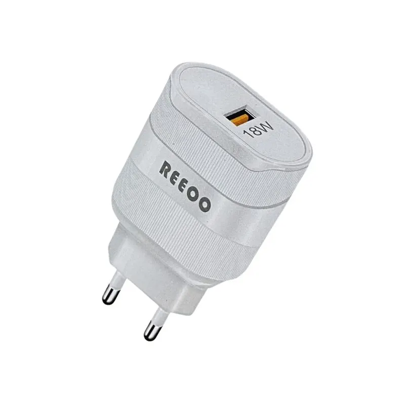 Reeoo 16W USB Fast Charging Adapter with Micro USB Data Cable Official