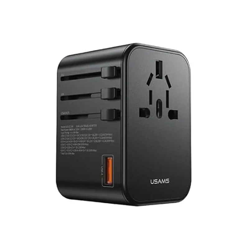 USAMS T62 65W PD Fast Charger Power Adapter (US-CC199) Official