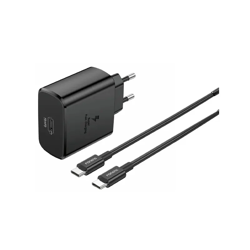 FONENG 45W GaN Type-C Charger (EU62)-Black Offinial
