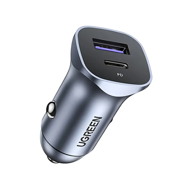 UGREEN CD130 A+C Dual-Port PD30W+SCP22.5W Car Charger Official