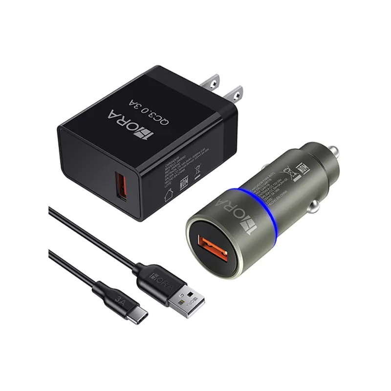 1HORA 18W USB to Type C Car Charger (GAR116) Official
