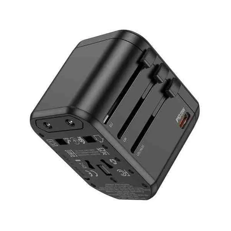 Hoco AC15 3-Port PD20W Universal Conversion Charger Official