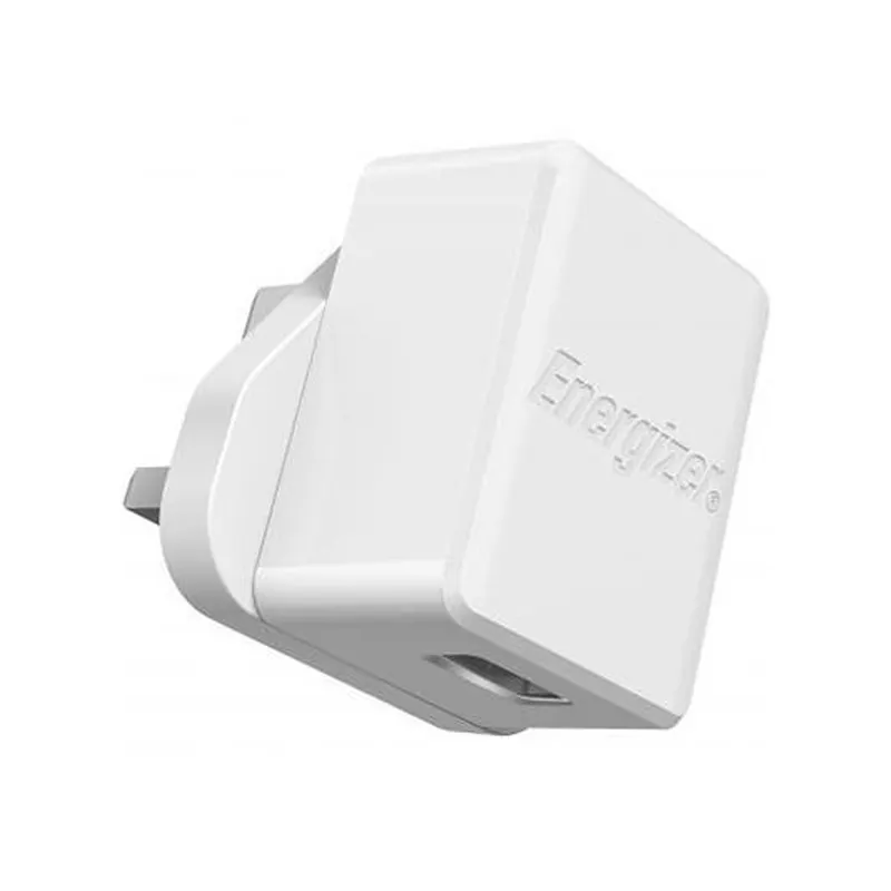 Energizer ACA1AUKCLI3 5W Wall Adapter with Lightning Cable (UK Plug) Official