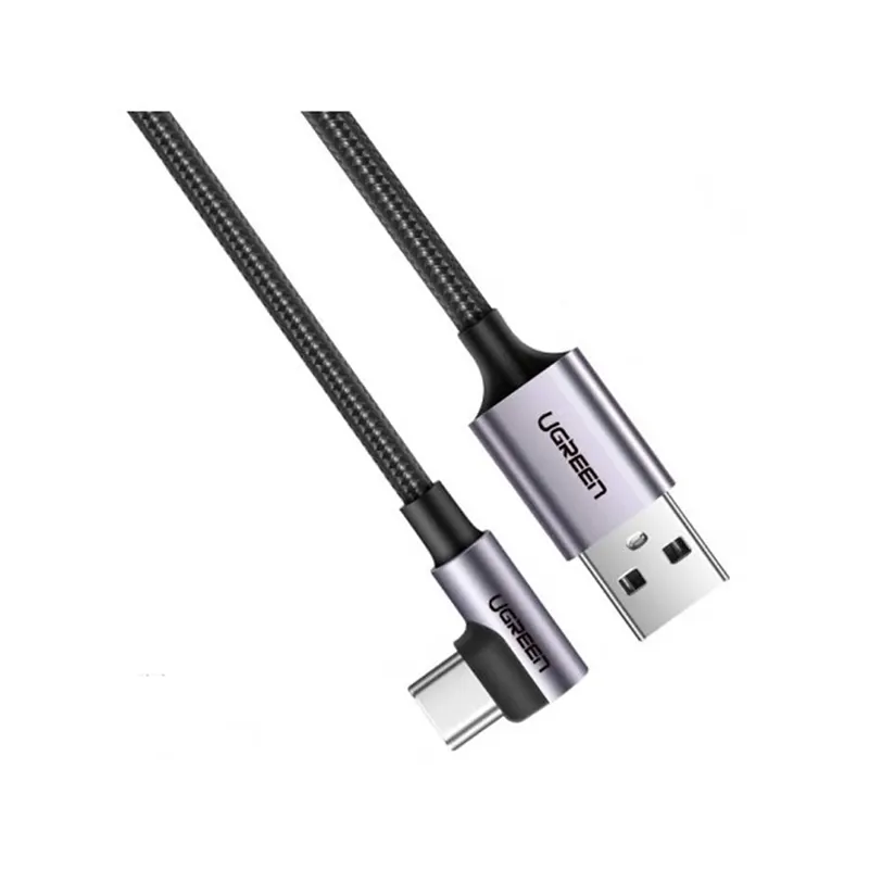 UGREEN US284 2M Right Angle USB-A to USB-C Cable (50942)