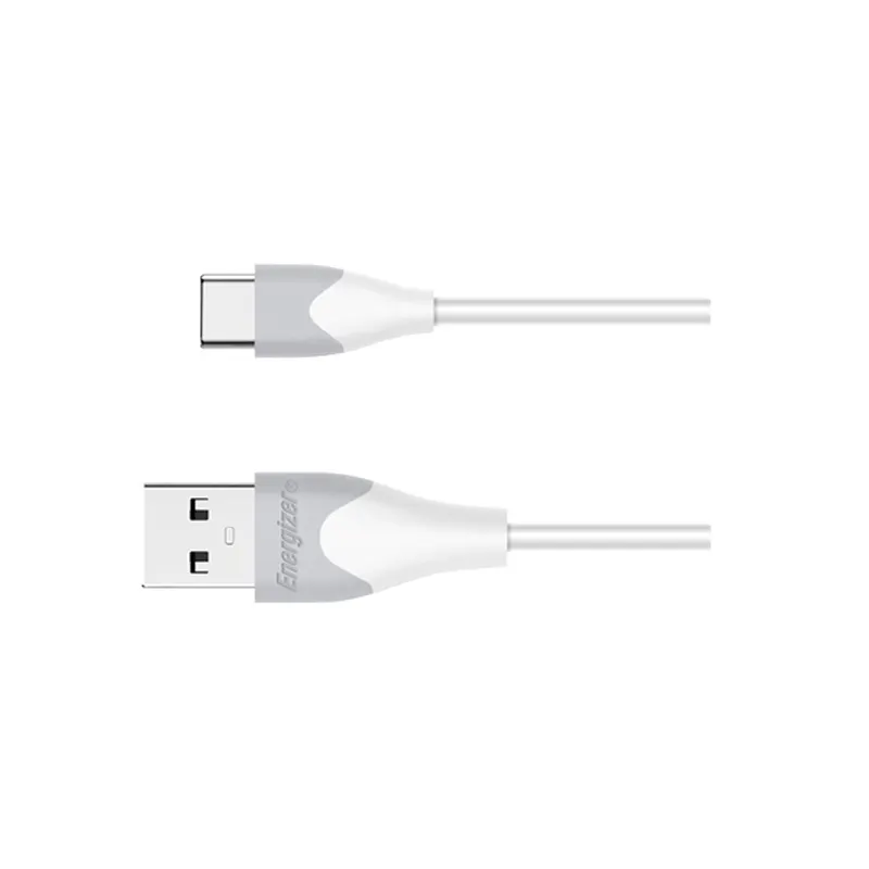 Energizer 1.2m Bicolor Type-C Data Cable (C61C2AGWH4) - White
