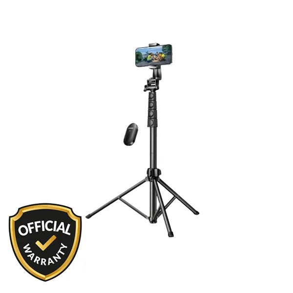 UGREEN (LP680) 1.7M Selfie Stick Tripod with Bluetooth Remote