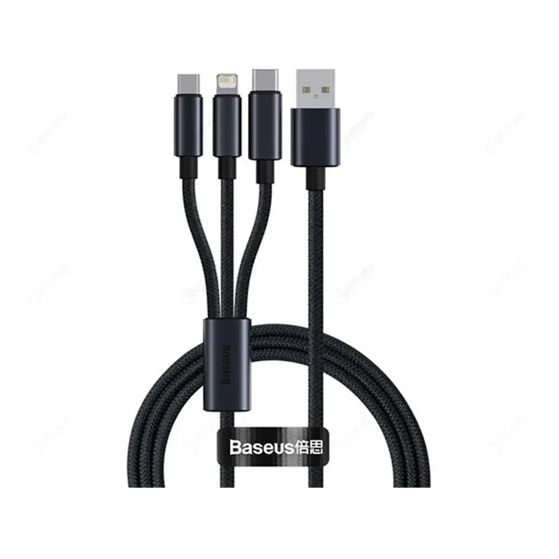 Baseus Minimalist Series 3 in 1 Fast Charging Data Cable