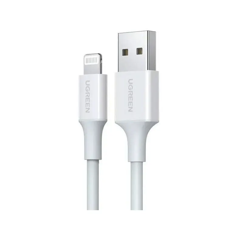 UGREEN US155 1M USB-A Male to Lightning Male Data Cable