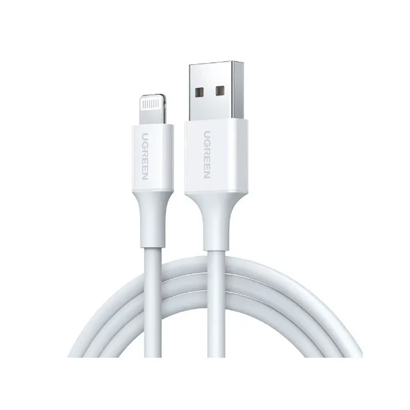 UGREEN US155 0.25M USB-A Male to Lightning Male Data Cable (80312)