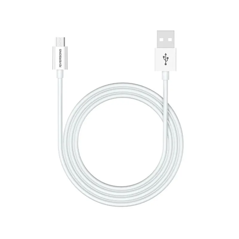 Riversong Lotus USB to Micro USB 3A 1.2m Fast Charging Data Cable (08-CM71)