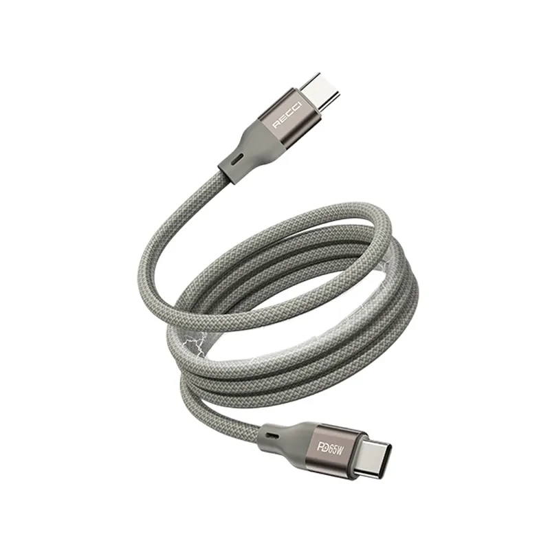Recci PD65W Type-C To Type-C Magnetic Fast Charging Data Cable (RS23CC)