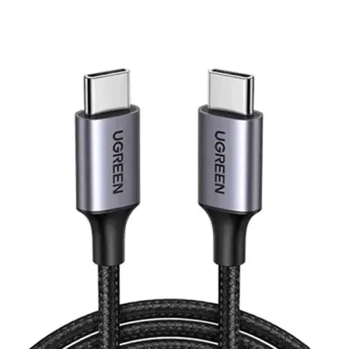 UGREEN US261 60W 2m Type-C to Type-C Braided Data Cable (50152)