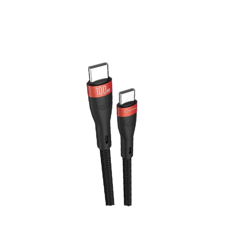 Teton 100W Type-C to Type-C Fast Charging Data Cable (TU-CC35)