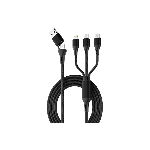 LDNIO 100W 3 in 1 Fast Charging Data Cable (LC97UC)