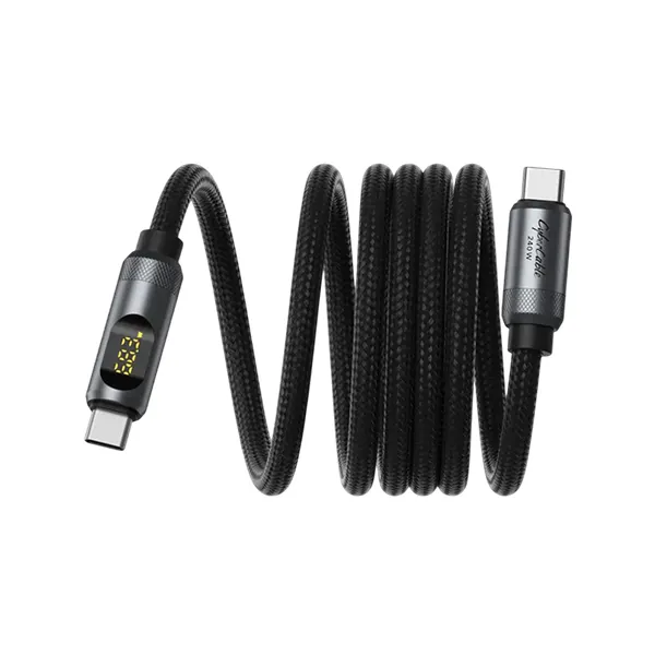 HAGiBiS 240W Type-C to Type-C Fast Charging Data Cable (SX03S)