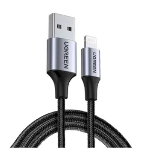 UGREEN 1M Alu Case Braided Lightning to USB Cable