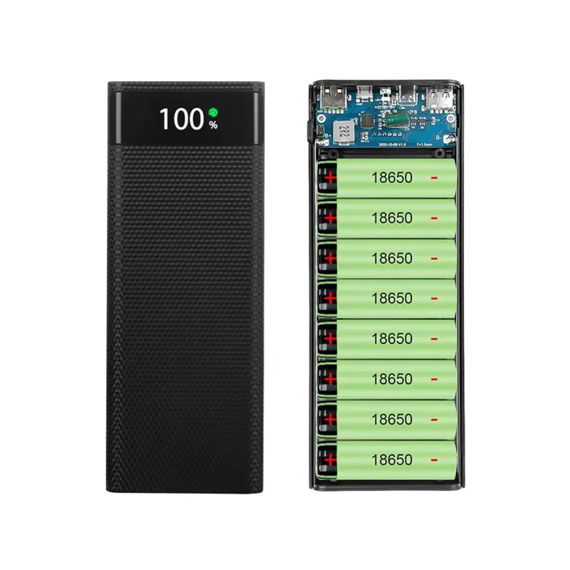 Micro USB Type-C Power Bank Shell 5V Case Battery Charge Storage Box Without Battery