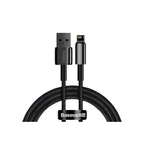 Baseus Tungsten Gold Fast Charging Data Cable USB to iP 2.4A-1M