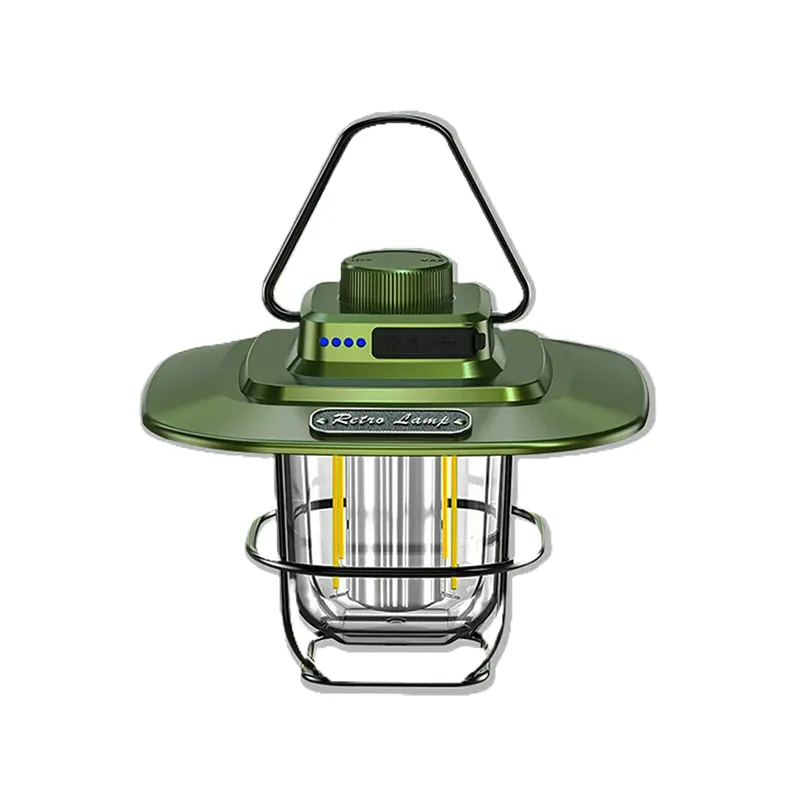 Glimmer 2000mAh Vintage Style Retro LED Camping Lantern