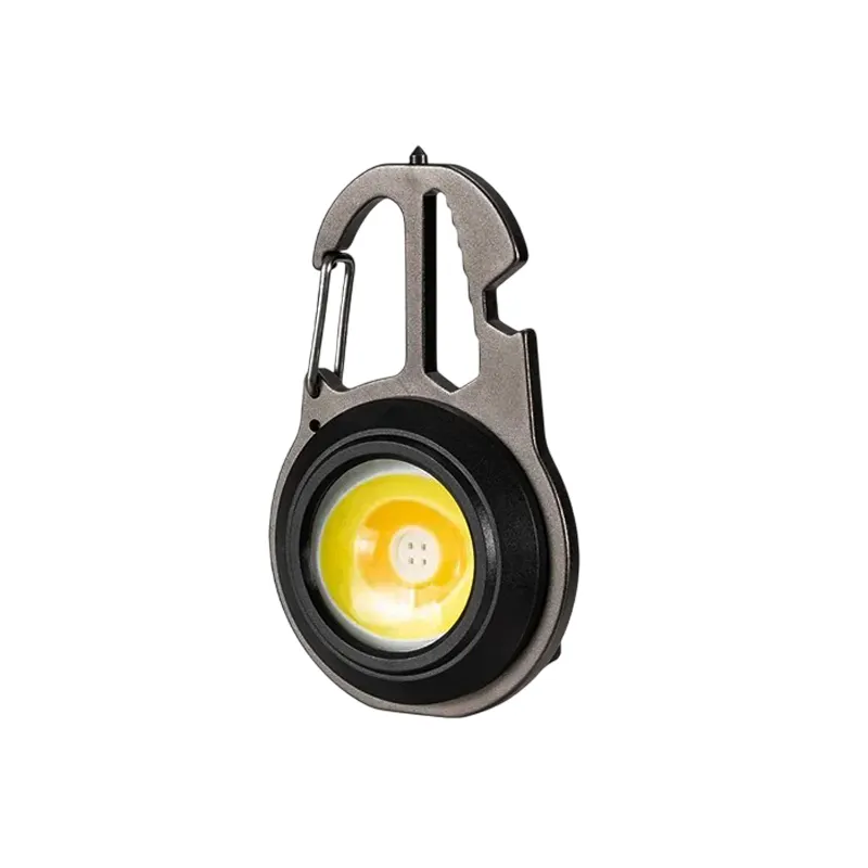 Glimmer Multifunctional 500 mAh COB Mini Keychain Pocket Flashlight