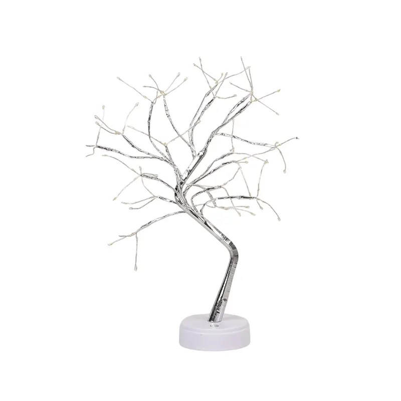 Glimmer Copper Wire Garland Mini Tree LED Lamp