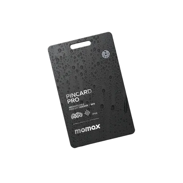 Momax PinCard Pro Rechargeable Find My Tracker (BR9)