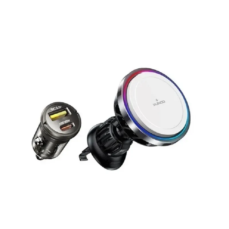 XUNDD XDCH-083 2 in 1 Refrigerated Wireless Car Charger
