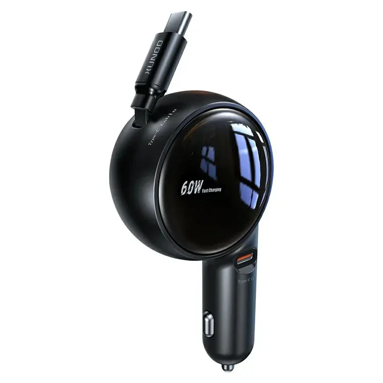 XUNDD XDCH-094 PD Retractable Car Charger - 30W