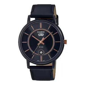 Casio Enticer MTP-B120L-7AV Analog Leather Strap Men's Watch