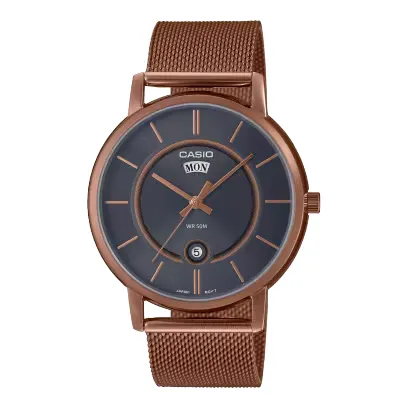 Casio Enticer MTP-B120MR-8AV Analog Stainless Steel Men's Watch
