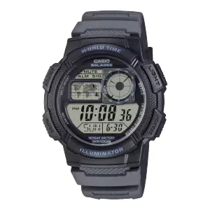 Casio Youth World Time AE-1000W-4AVDF Digital Resin Belt Men’s Watch