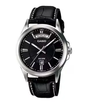 Casio Standard MTP-1381L-7AV Analog Leather Strap Men's Watch