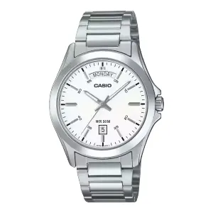 Casio Enticer MTP-1370D-7A3VDF Analog Stainless Steel Men's Watch