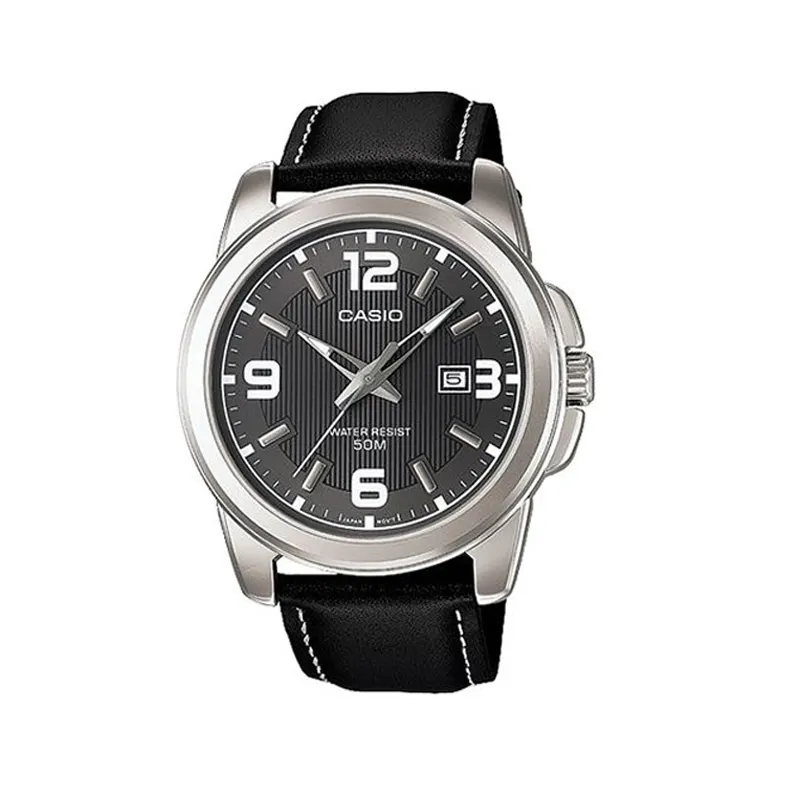 Casio Enticer MTP-1314L-8AV Analog Leather Strap Men's Watch