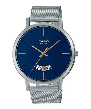 Casio Enticer MTP-B100M-2EV Analog Stainless Steel Men's Watch
