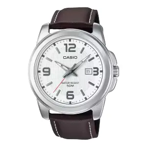 Casio Standard MTP-1314L-7AV Analog Leather Strap Men's Watch