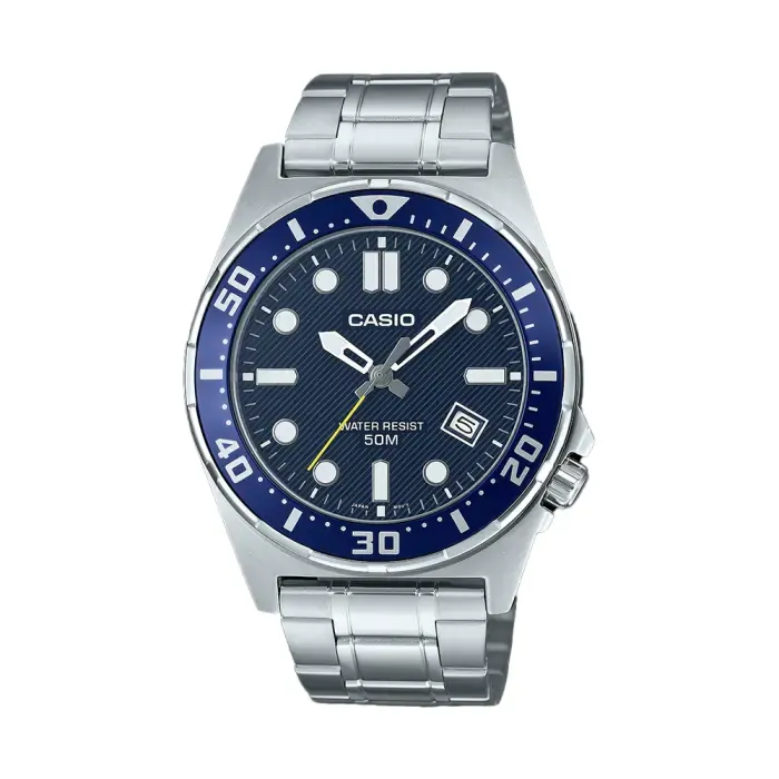 Casio Standard MTD-135D-2AVDF Stainless Steel Men’s Watch