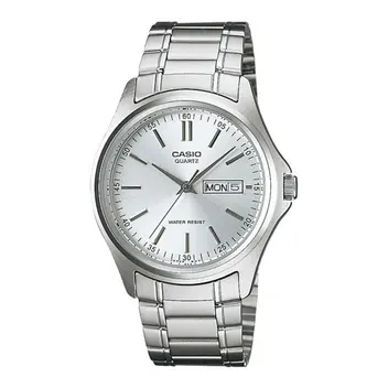 Casio Standard MTP-1239D-7ADF Day Date Stainless Steel Men's Watch