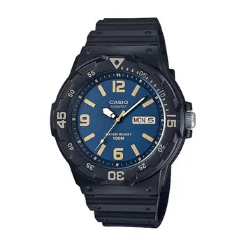 Casio MRW-200H-2B3VDF Youth Day Date Resin Men’s Watch