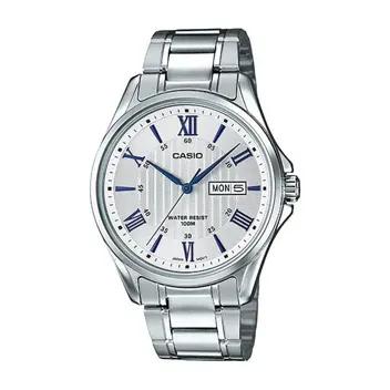 Casio Enticer MTP-1384D-7A2V Analog Stainless Steel Men's Watch