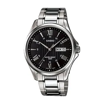 Casio Enticer MTP-1384D-1AV Analog Stainless Steel Men's Watch