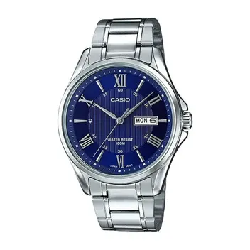 Casio Enticer MTP-1384D-2AVDF Analog Stainless Steel Men's Watch