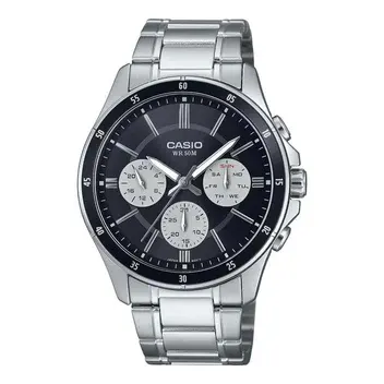 Casio Enticer MTP-1374D-1A3VDF Analog Stainless Steel Men's Watch