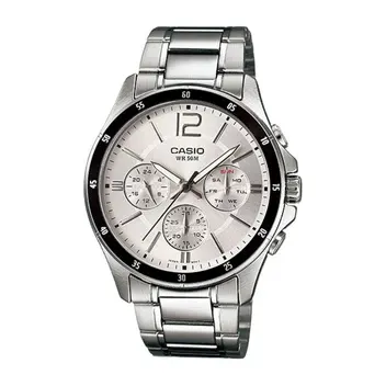 Casio Enticer MTP-1374D-7AVDF Analog Stainless Steel Men's Watch