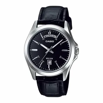 Casio Enticer MTP-1370L-1AVDF Analog Leather Strap Men's Watch