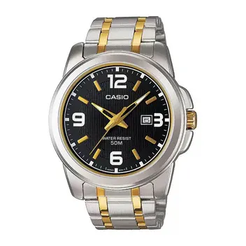 Casio Enticer MTP-1314SG-1AV Date Stainless Steel Men's Watch
