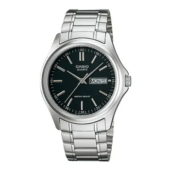Casio Standard MTP-1239D-1ADF Date Stainless Steel Men's Watch