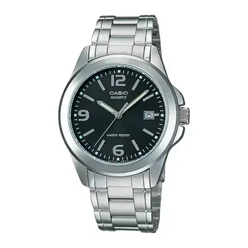Casio Standard MTP-1215A-1A Date Stainless Steel Men's Watch