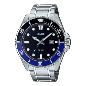Casio Standard MDV-107D-1A2VDF Duro Date Stainless Steel Men’s Watch